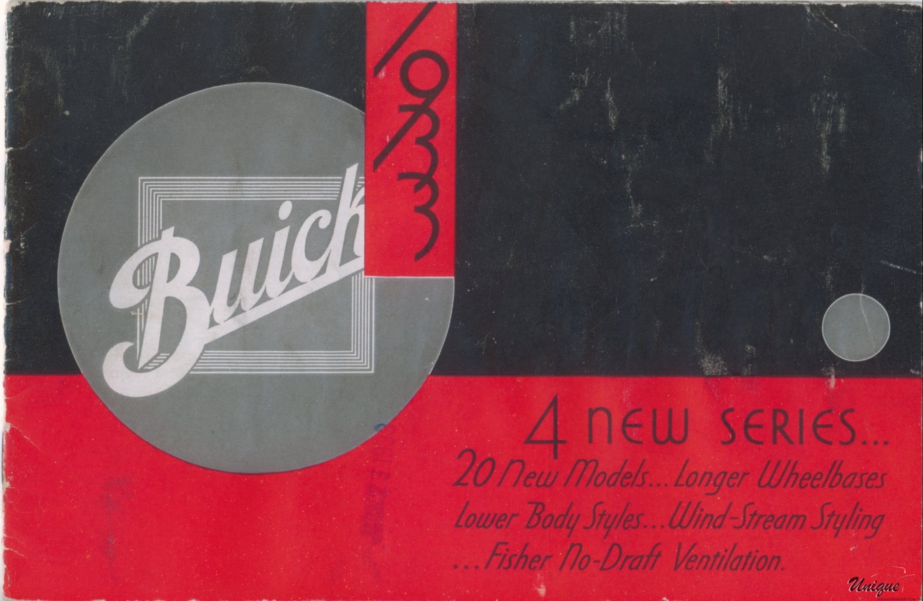 1933 Buick Brochure